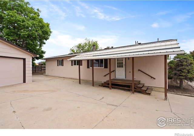 1155 Caroline Ct, Loveland, CO 80537 - view of front of home featuring metal roof