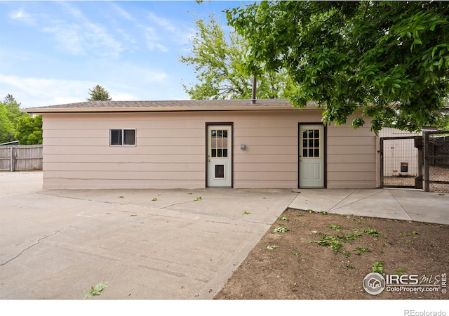 1155 Caroline Ct, Loveland, CO 80537 - view of front facade with a patio