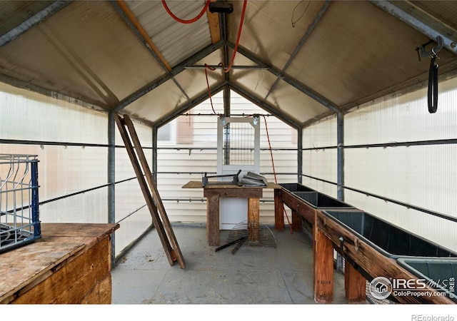 1155 Caroline Ct, Loveland, CO 80537 - sunroom / solarium featuring lofted ceiling