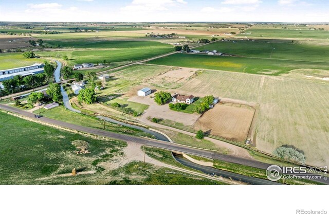 33820 County Road 47, Greeley, CO 80631 - aerial view of property's location featuring rural landscape and abundant farmland