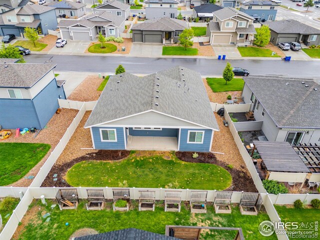 3925 Buckthorn St, Wellington, CO 80549 - aerial perspective of suburban area