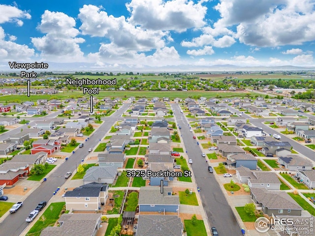3925 Buckthorn St, Wellington, CO 80549 - aerial view of residential area