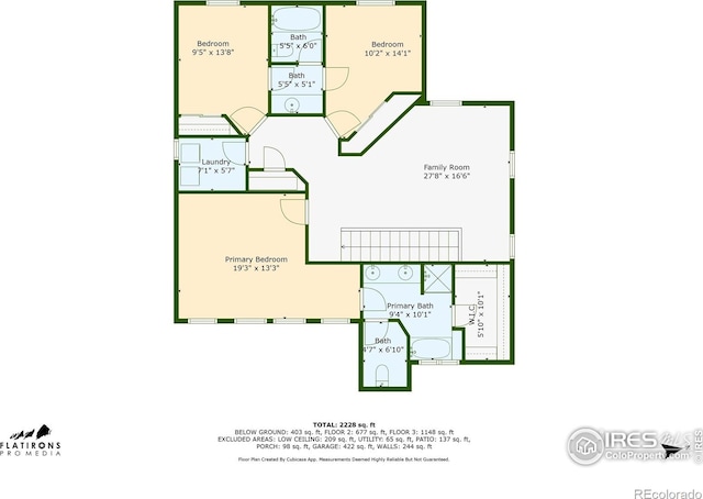 13255 Red Deer Trl, Broomfield, CO 80020 - floor plan / room layout