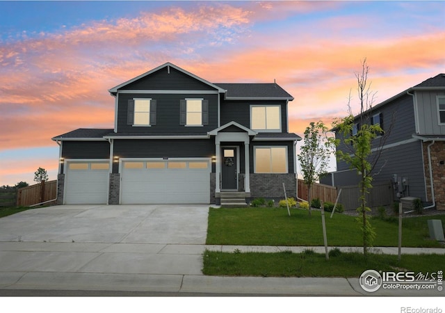 1800 Vantage Pkwy, Berthoud, CO 80513 - view of front of property featuring concrete driveway and a garage