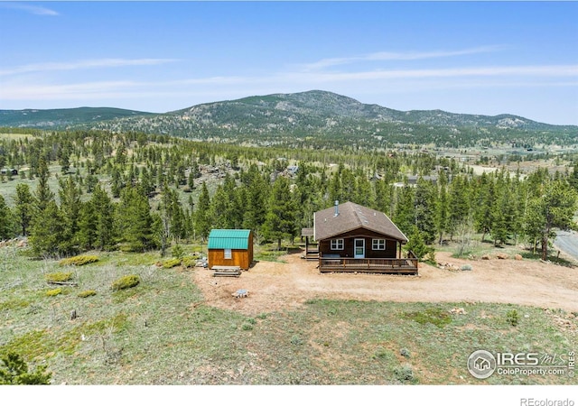 251 Huron Rd, Red Feather Lakes, CO 80545 - view of mountain background