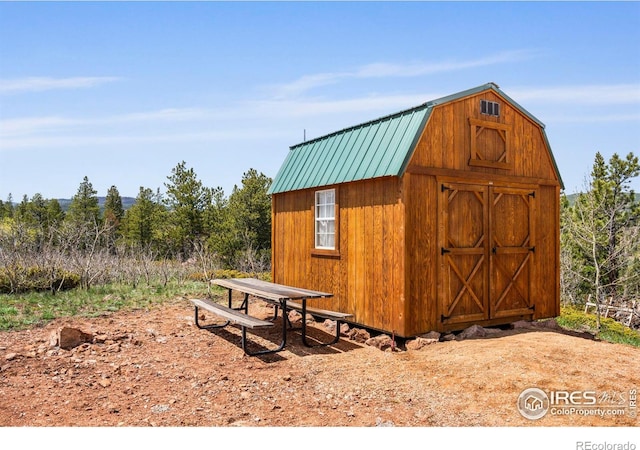 251 Huron Rd, Red Feather Lakes, CO 80545 - view of shed