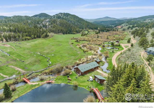 251 Huron Rd, Red Feather Lakes, CO 80545 - view of rural area with a water and mountain view