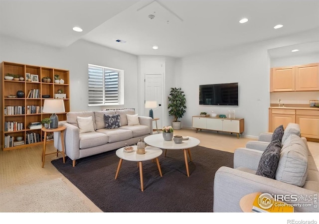 14675 Golden Eagle Run, Broomfield, CO 80023 - living room featuring recessed lighting