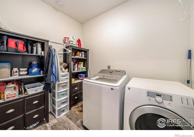 926 Birchdale Ct, Windsor, CO 80550 - laundry area with washer and dryer