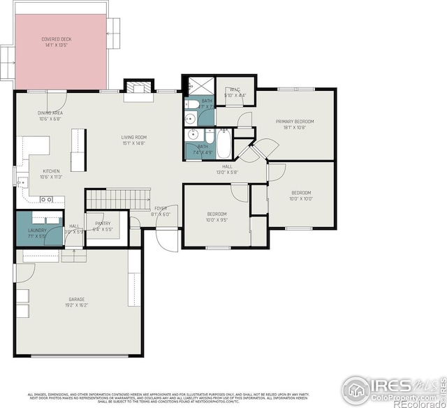 209 N 44th Avenue Ct, Greeley, CO 80634 - room layout