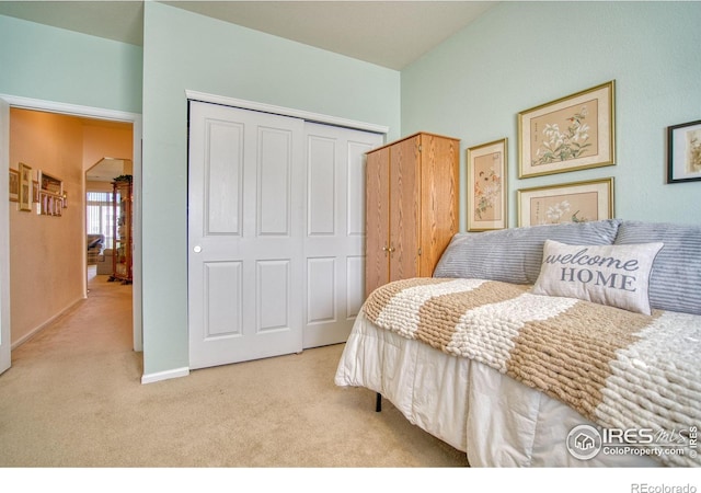 10818 Cimarron St Unit 1203, Firestone, CO 80504 - bedroom with carpet and a closet