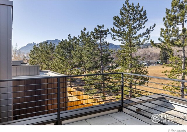 3335 Broadway St, Boulder, CO 80304 - balcony featuring a mountain view