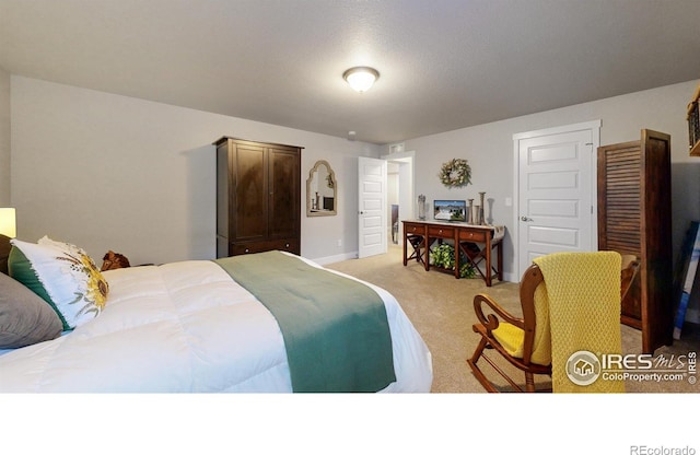 1384 Copeland Falls Rd, Severance, CO 80550 - bedroom with light carpet and baseboards