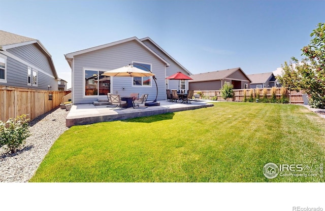 1384 Copeland Falls Rd, Severance, CO 80550 - rear view of property featuring a patio area