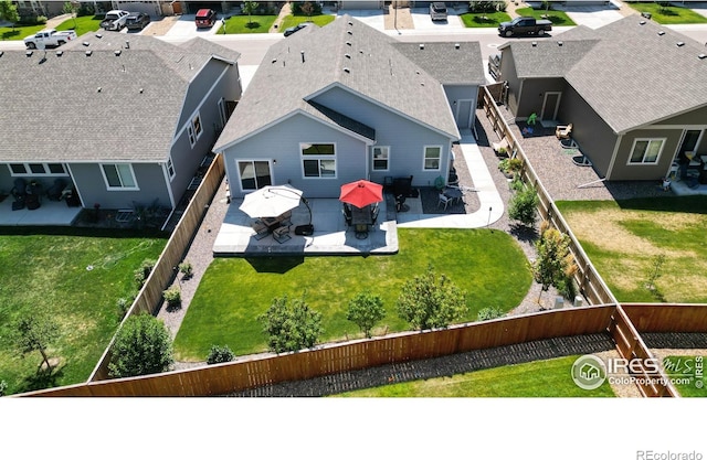 1384 Copeland Falls Rd, Severance, CO 80550 - aerial perspective of suburban area
