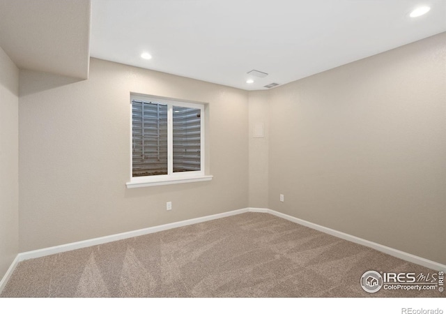 6492 Richland Ave, Timnath, CO 80547 - carpeted empty room featuring recessed lighting and baseboards
