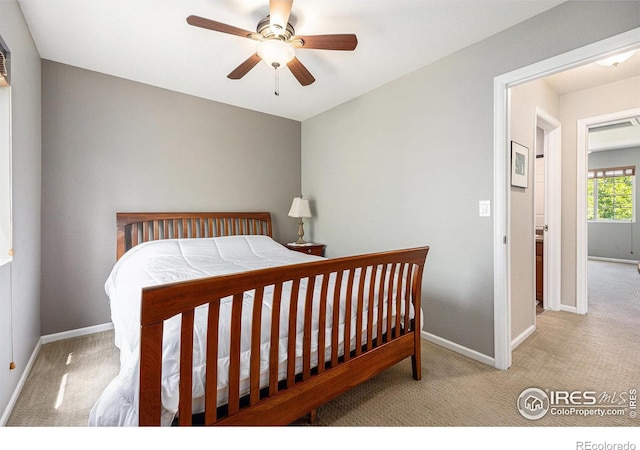 18656 Kelly Pl, Denver, CO 80249 - carpeted bedroom featuring baseboards and a ceiling fan