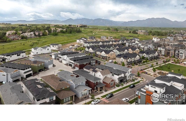 730 Promenade Dr, Superior, CO 80027 - aerial view of residential area featuring a mountain backdrop