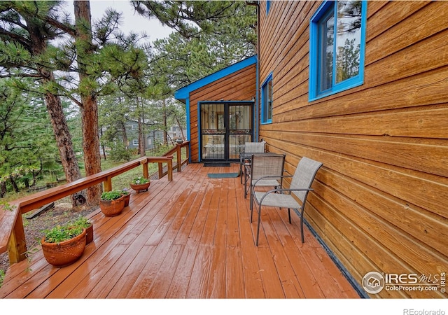38 Navajo Trl, Nederland, CO 80466 - view of deck