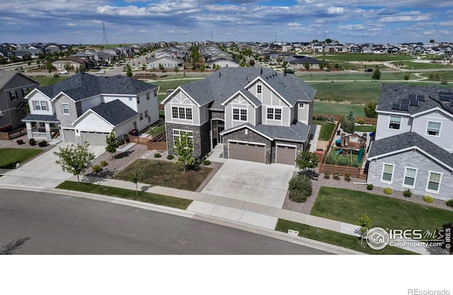 913 Green Mountain Dr, Erie, CO 80516 - aerial perspective of suburban area