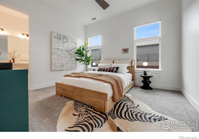2876 W 53rd Ave Unit 301, Denver, CO 80221 - bedroom with carpet flooring, ensuite bath, and baseboards