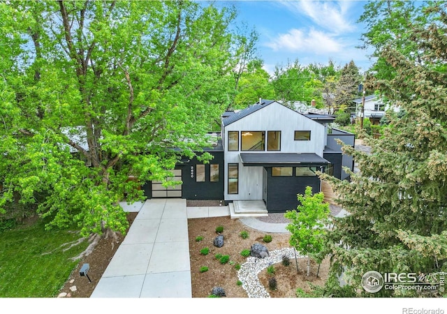 2860 Table Mesa Dr, Boulder, CO 80305 - view of contemporary house