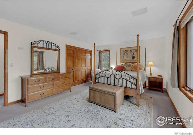 17284 W County Road 74e, Red Feather Lakes, CO 80545 - bedroom with carpet flooring and baseboards