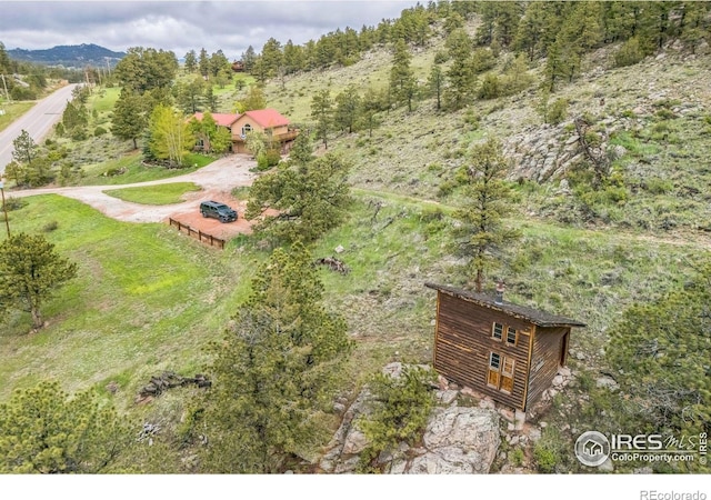 17284 W County Road 74e, Red Feather Lakes, CO 80545 - aerial view of property and surrounding area