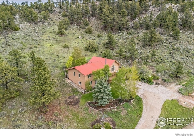 17284 W County Road 74e, Red Feather Lakes, CO 80545 - aerial view of property and surrounding area