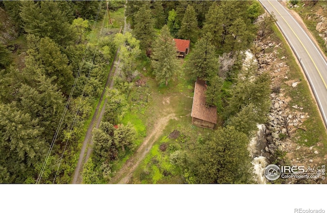 35106 Boulder Canyon Dr, Boulder, CO 80302 - bird's eye view