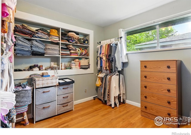 50 S 31st St, Boulder, CO 80305 - spacious closet with light wood-style flooring