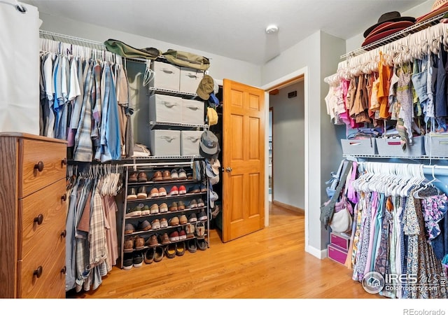 50 S 31st St, Boulder, CO 80305 - spacious closet with wood finished floors