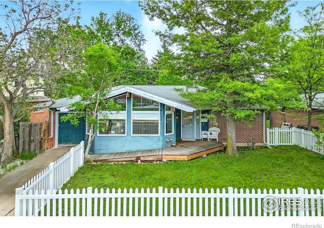 50 S 31st St, Boulder, CO 80305 - view of front facade featuring a deck