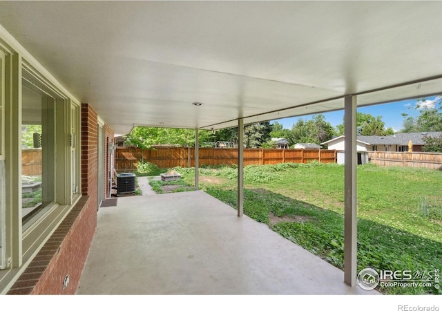 1200 Emigh St, Fort Collins, CO 80524 - view of patio featuring central AC
