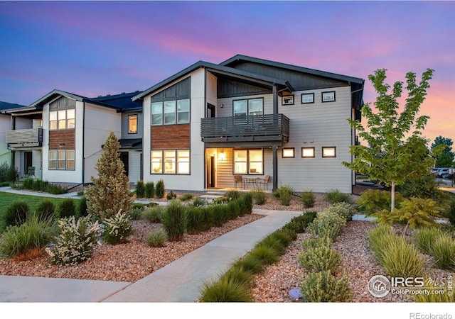 2086 Autumn Moon Dr Unit 7, Windsor, CO 80550 - modern home with a balcony