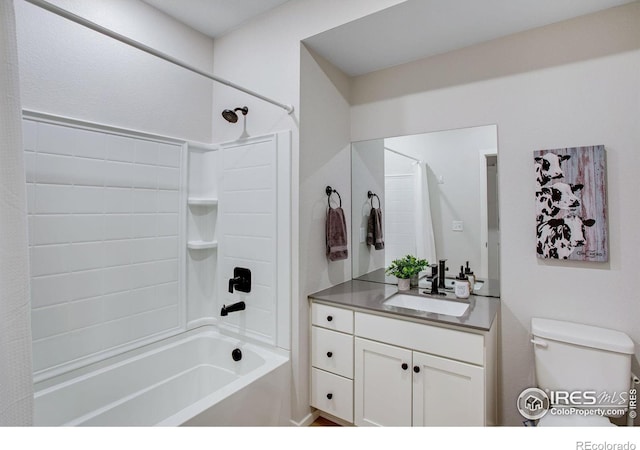 2086 Autumn Moon Dr Unit 7, Windsor, CO 80550 - full bathroom with toilet, shower / tub combo with curtain, and vanity