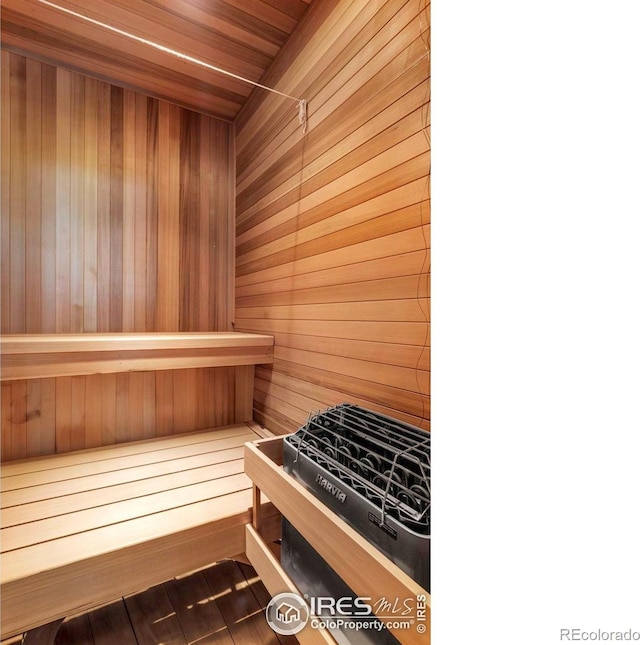 20360 County Road 3, Berthoud, CO 80513 - sauna featuring wooden walls