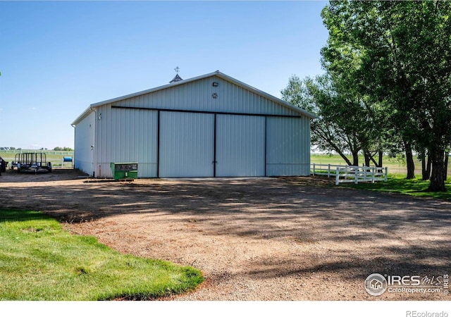 20360 County Road 3, Berthoud, CO 80513 - view of pole building