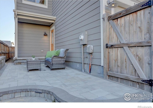 5863 Boston St, Denver, CO 80238 - view of patio with an outdoor hangout area