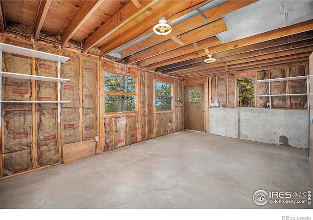 335 Wild Horse Cir, Boulder, CO 80304 - miscellaneous room with concrete floors
