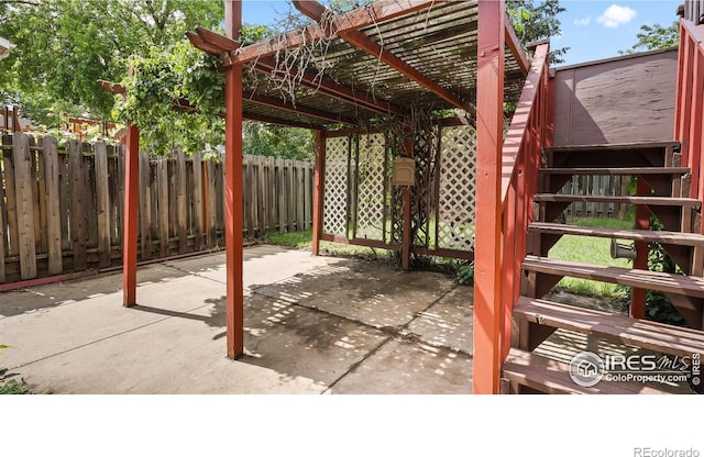 517 46th Ave, Greeley, CO 80634 - view of patio with a pergola