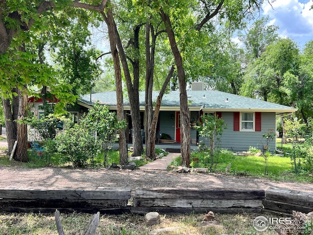 4501 Lawrence Ln, Laporte, CO 80535 - view of front of property with covered porch