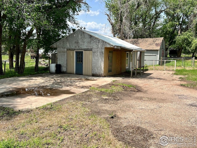 4501 Lawrence Ln, Laporte, CO 80535 - view of garage