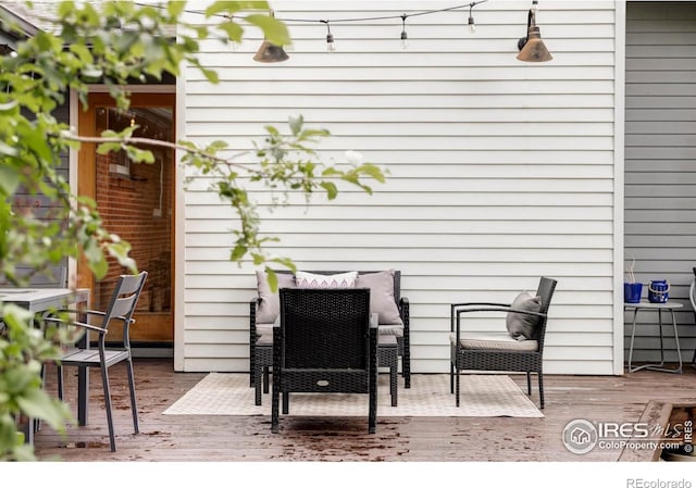 3445 Martin Dr, Boulder, CO 80305 - view of wooden deck