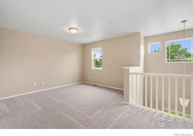 6340 Spring Valley Rd, Timnath, CO 80547 - spare room featuring carpet flooring and baseboards