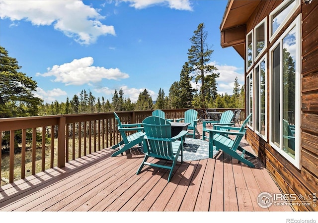 1954 Bluestem Way, Fairplay, CO 80440 - view of deck