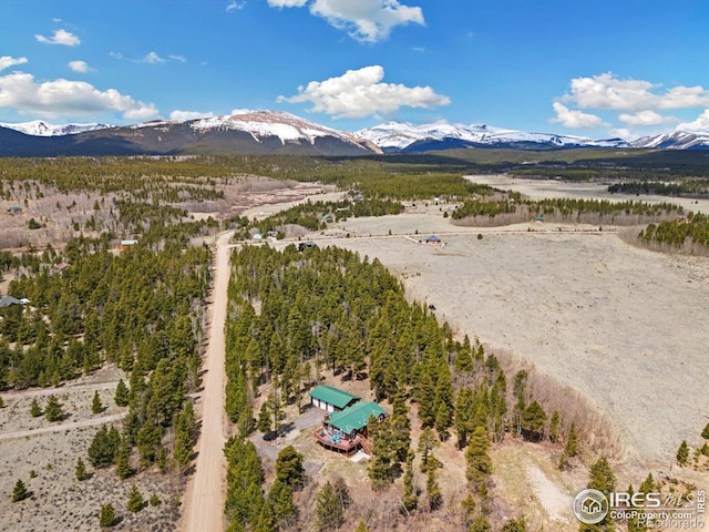 1954 Bluestem Way, Fairplay, CO 80440 - bird's eye view of mountains