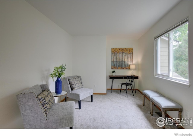 804 Nelson Park Ln, Longmont, CO 80503 - sitting room featuring plenty of natural light, carpet floors, and baseboards