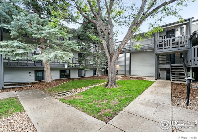 3255 34th St Unit 42, Boulder, CO 80301 - view of community with stairs and a lawn