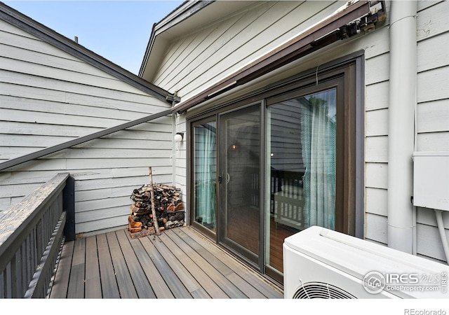 3255 34th St Unit 42, Boulder, CO 80301 - wooden terrace featuring a cooling unit